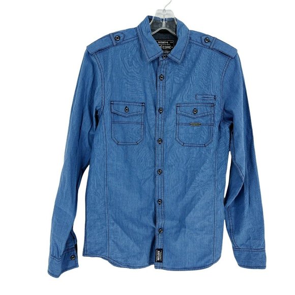 Cedar Wood State D26 Core Goods Shirt Men's Small Long-sleeve Button-up … - Picture 1 of 7